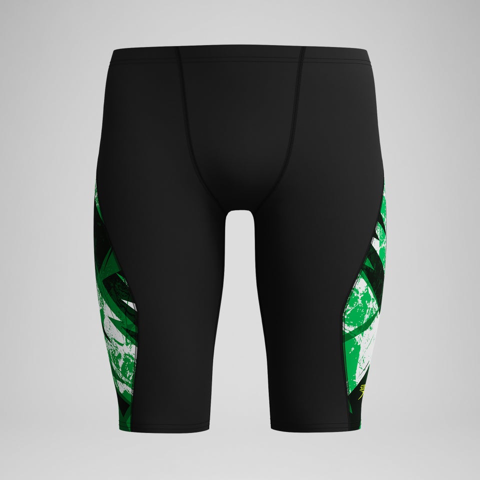 Boys Bolted Splice Jammer Black/Green