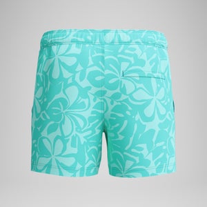 Short de bain Redondo Edge imprimé 35 cm, hommes, turquoise
