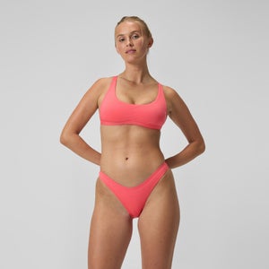 Women's FLU3NTE Scoop Bikini Bottom Coral