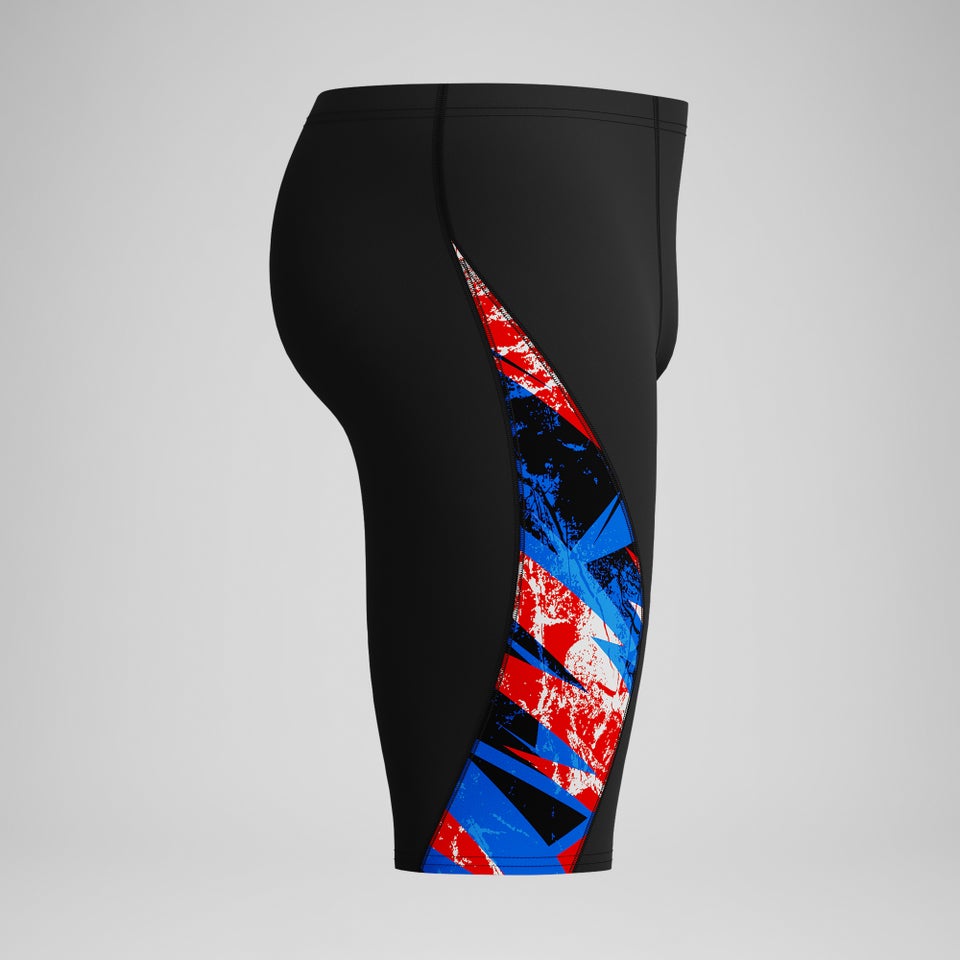 Boy's Bolted Splice Jammer Blue/Red