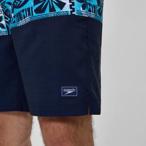 Men's Printed 20'' Bondi Swim Shorts Navy/Blue
