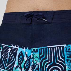 Men's Printed 20'' Bondi Swim Shorts Navy/Blue