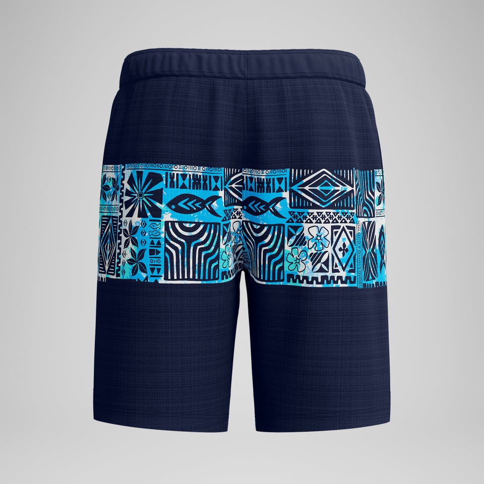 Men's Printed 20'' Bondi Swim Shorts Navy/Blue
