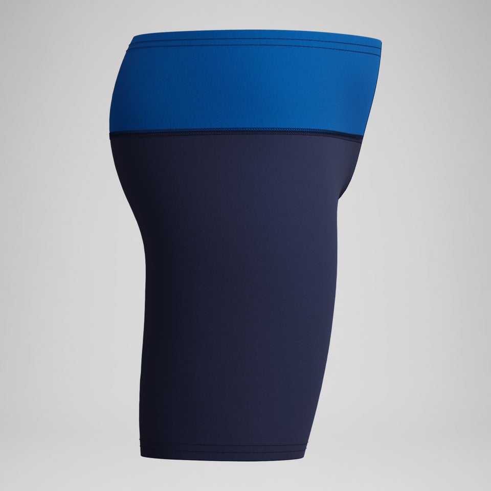 Cuissard de natation uni Splice pour hommes, bleu marine