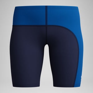 Boys Solid Splice Jammer Navy