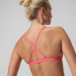 Women's FLU3NTE Bikini Top Coral