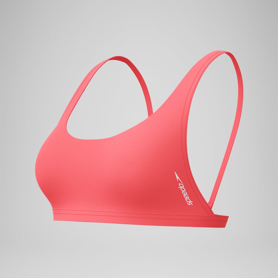 Women's FLU3NTE Bikini Top Coral