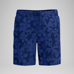Men's Print Boardshort 18" Blue/Navy