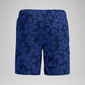 Men's Print Boardshort 18" Blue/Navy