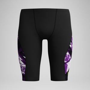 Boy's Bolted Splice Jammer Black/Purple - 38