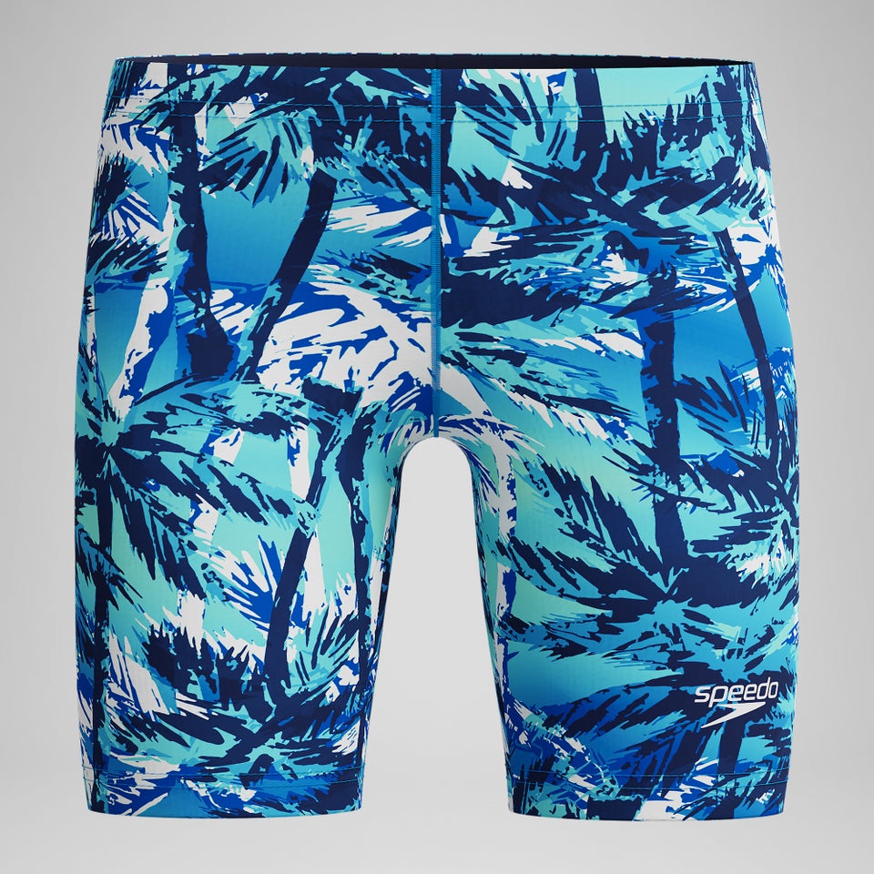 Boy's Print Jammer Navy