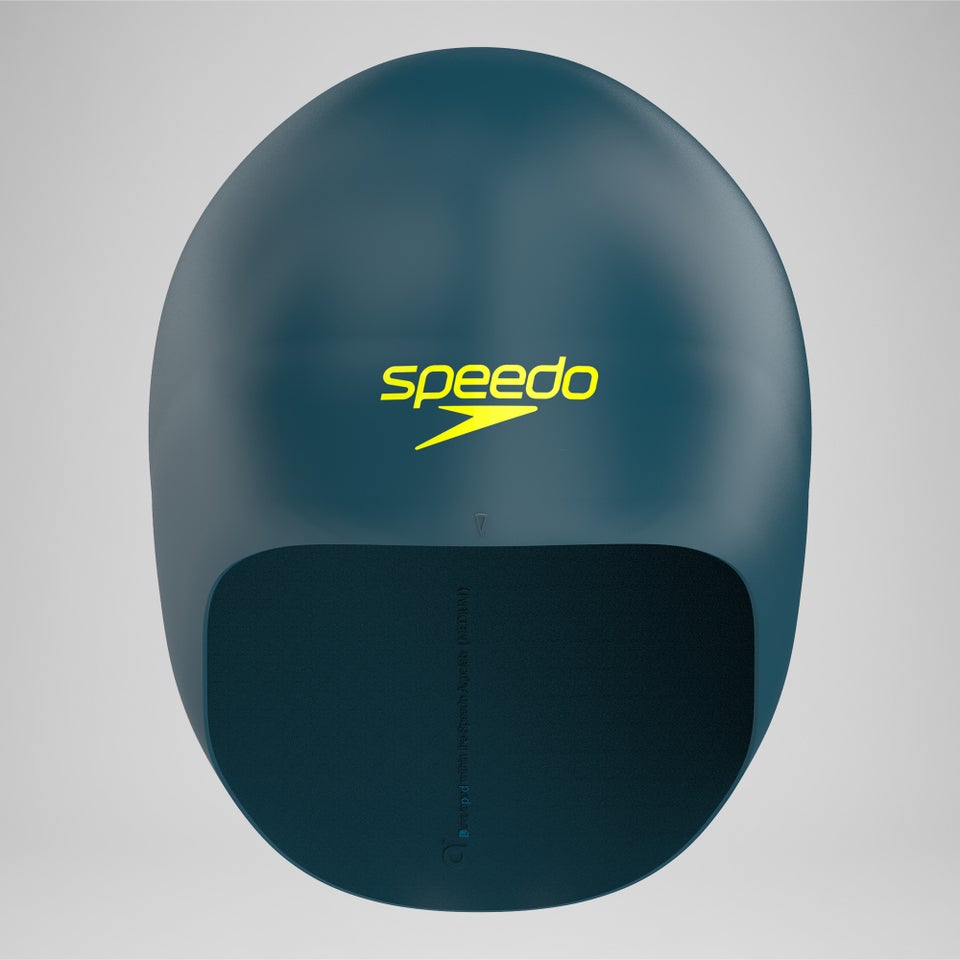 Fastskin Badekappe Petrol/Gelb für Erwachsene