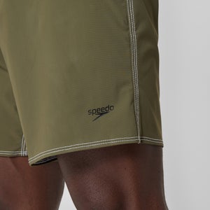 Combinaison modèle court couleur unie 18 po pour hommes, vert