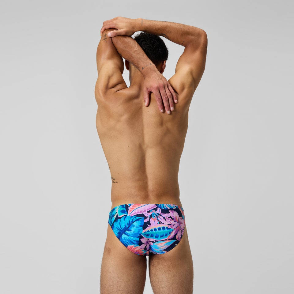 Men's Beachstar 2" Brief Blue/Pink