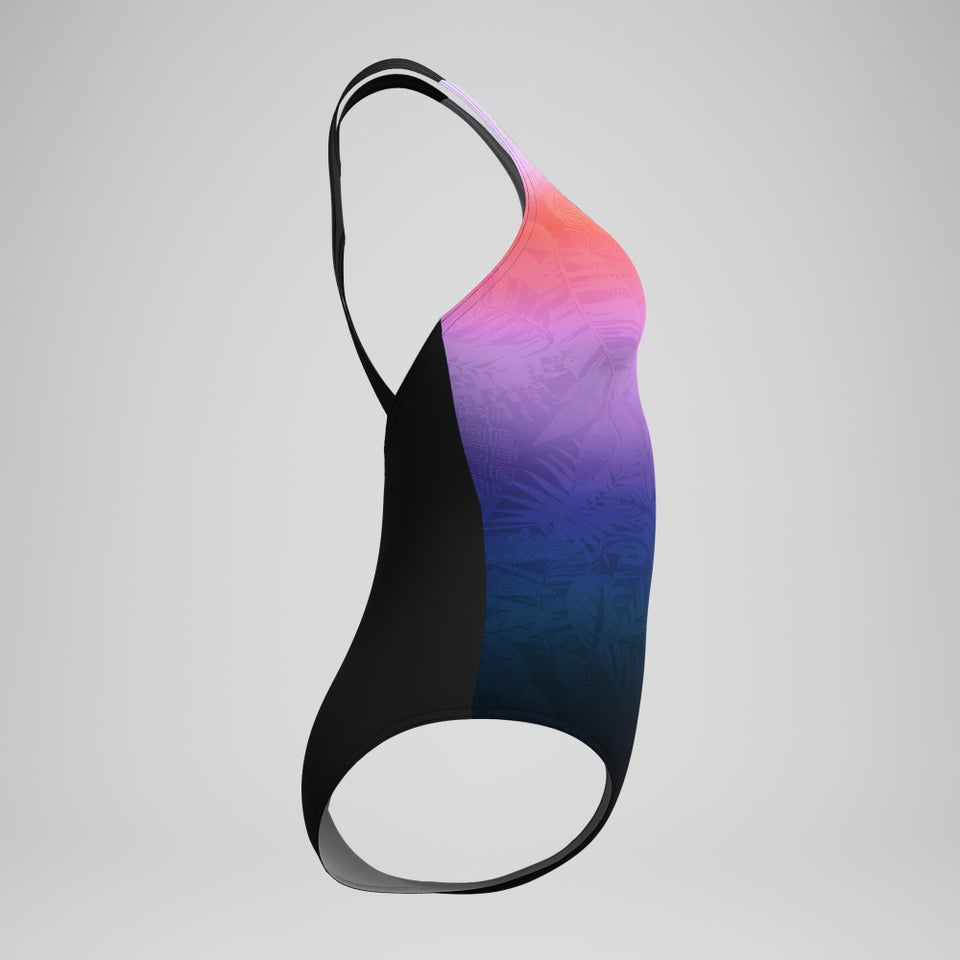 Women's Ombre Ultraback One Piece Pink/Black