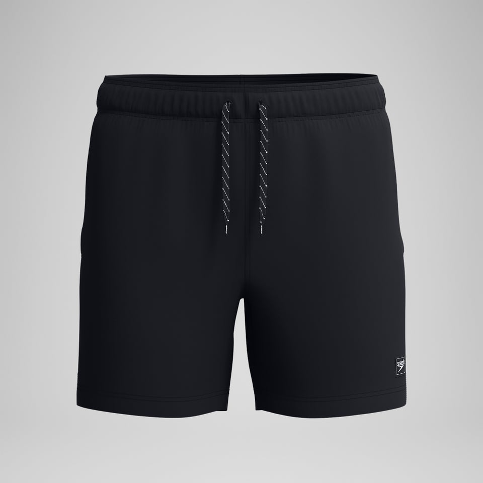 Short de bain Redondo Edge uni 40 cm, hommes, noir