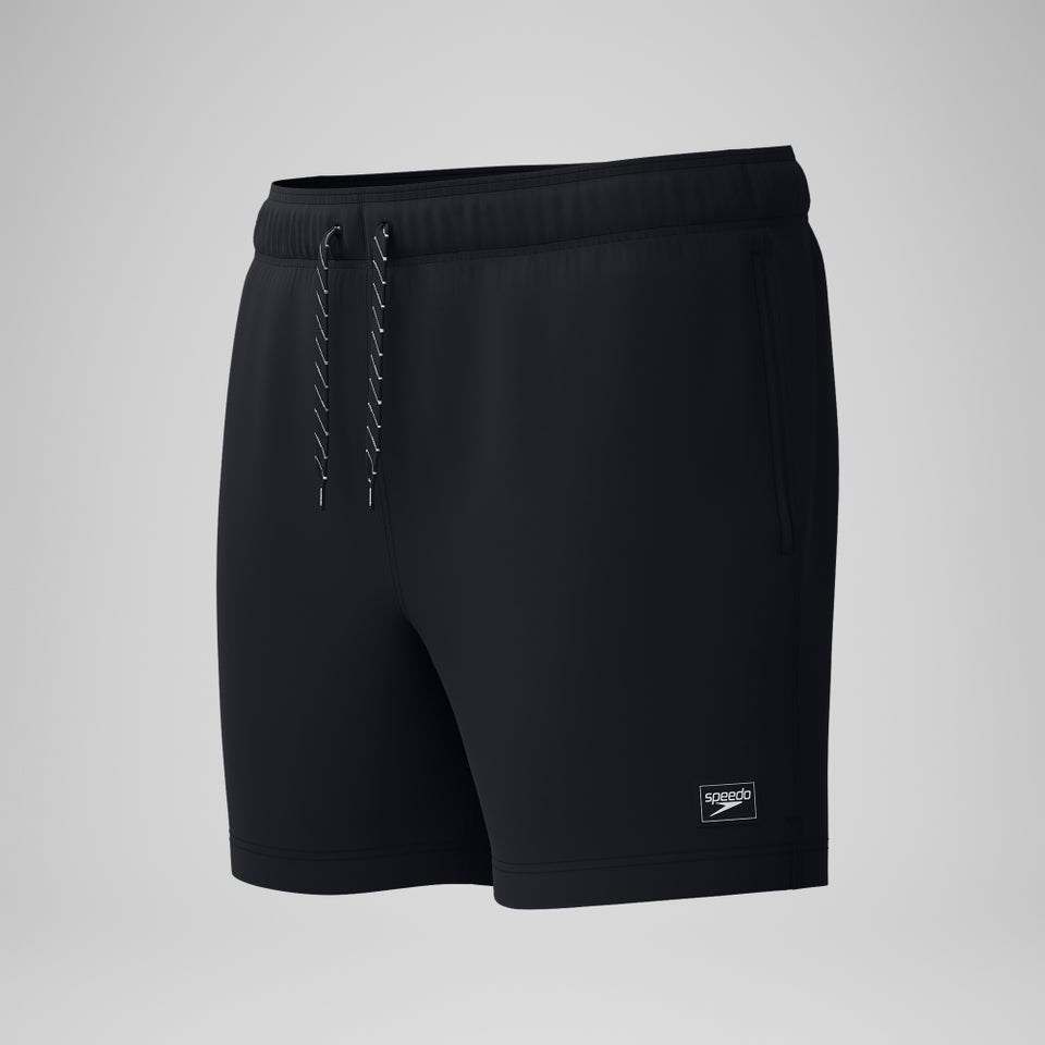 Short de bain Redondo Edge uni 40 cm, hommes, noir