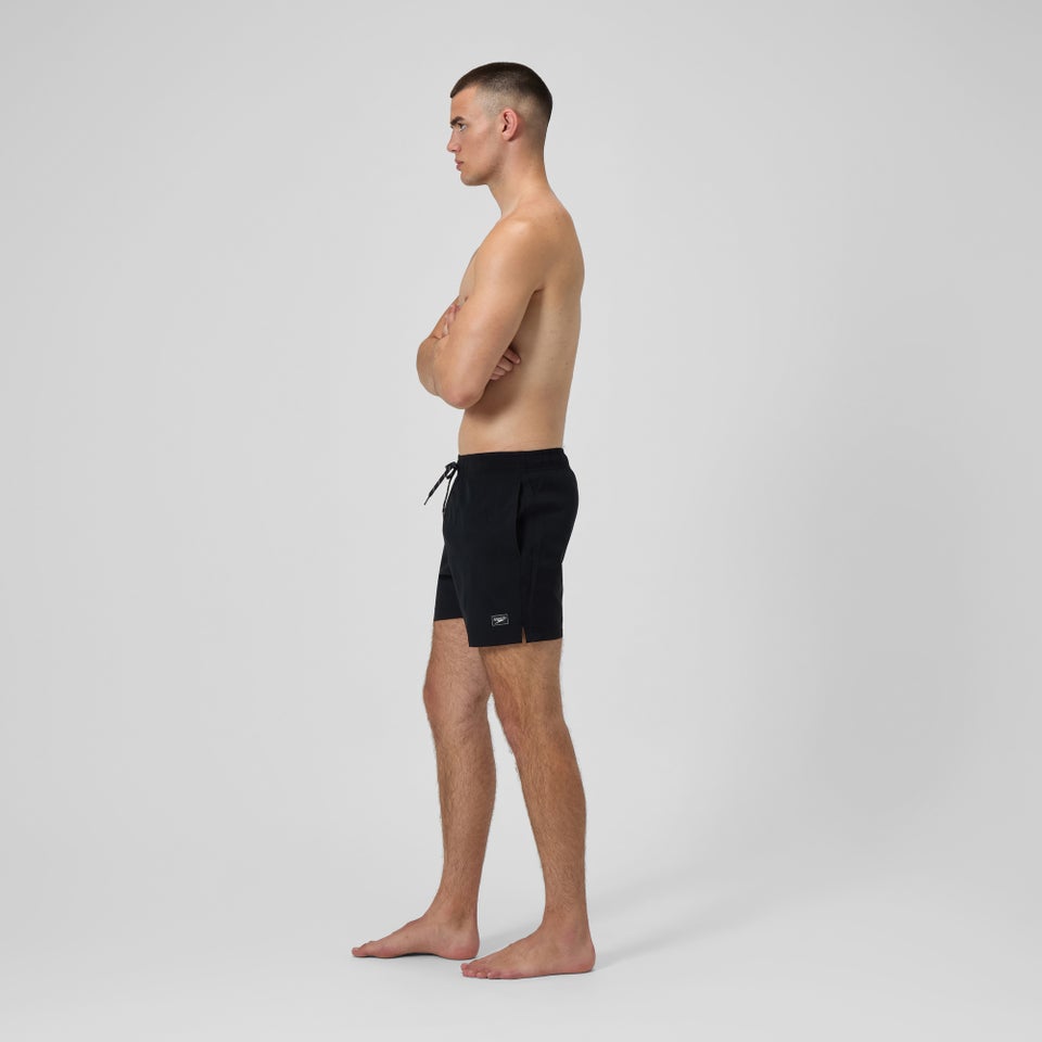 Short de bain Redondo Edge uni 40 cm, hommes, noir
