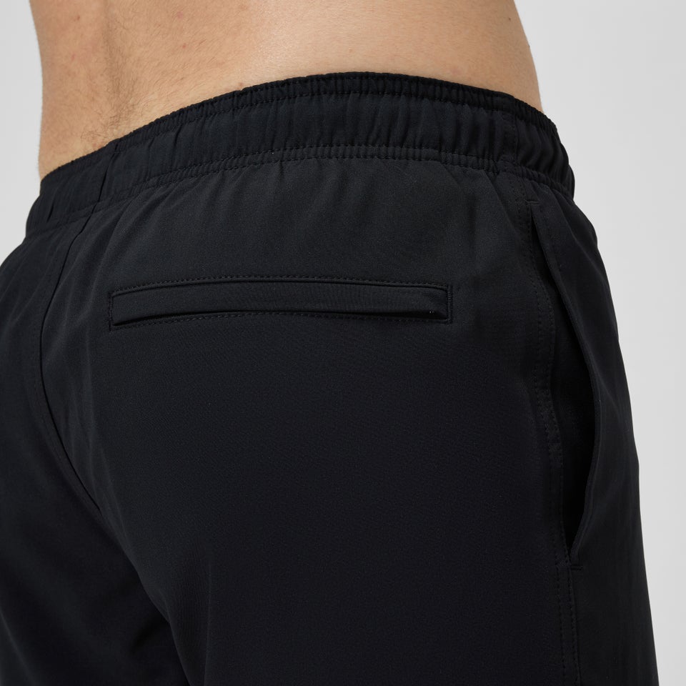 Short de bain Redondo Edge uni 40 cm, hommes, noir