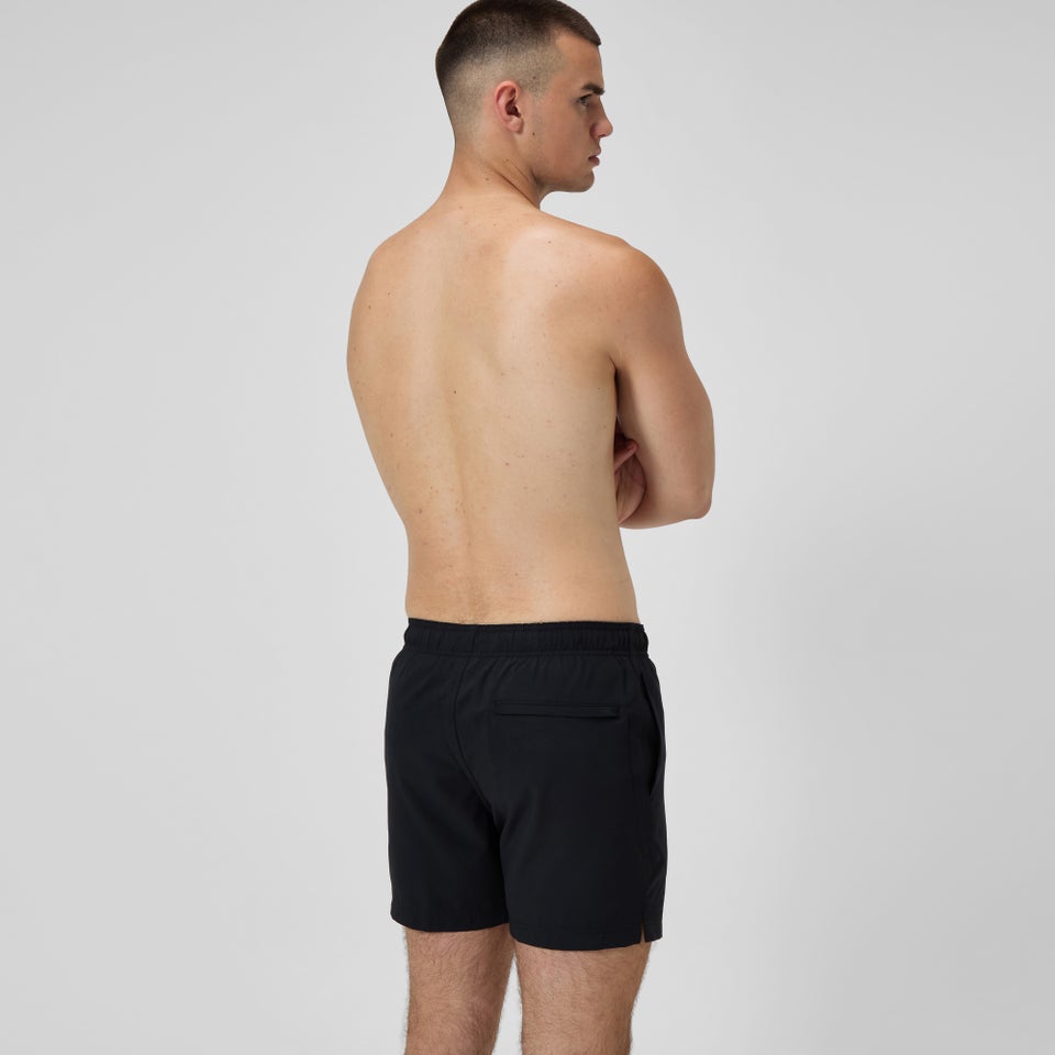 Men's Solid 16'' Redondo Edge Swim Shorts Black