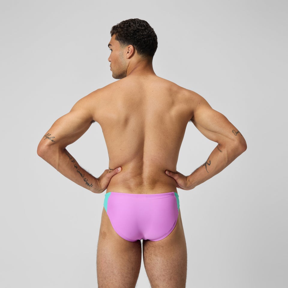 Men's Colorblock Solar Brief Pink/Blue