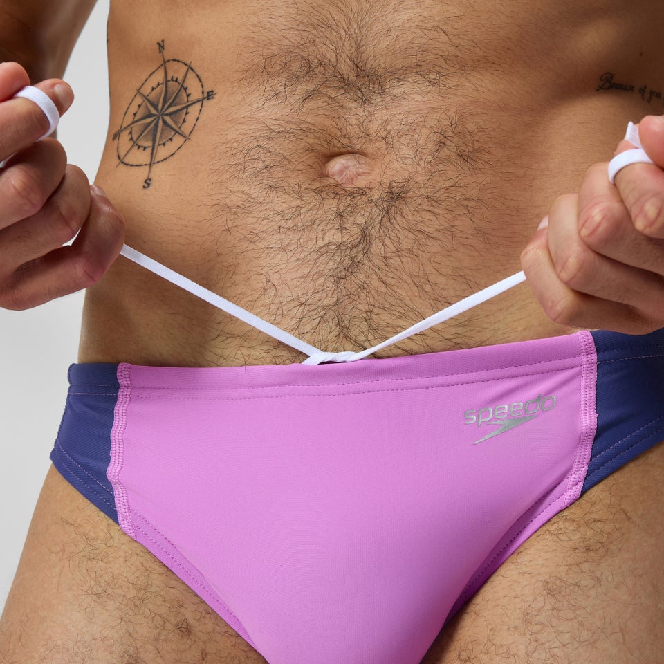 Men's Colorblock Solar Brief Pink/Blue
