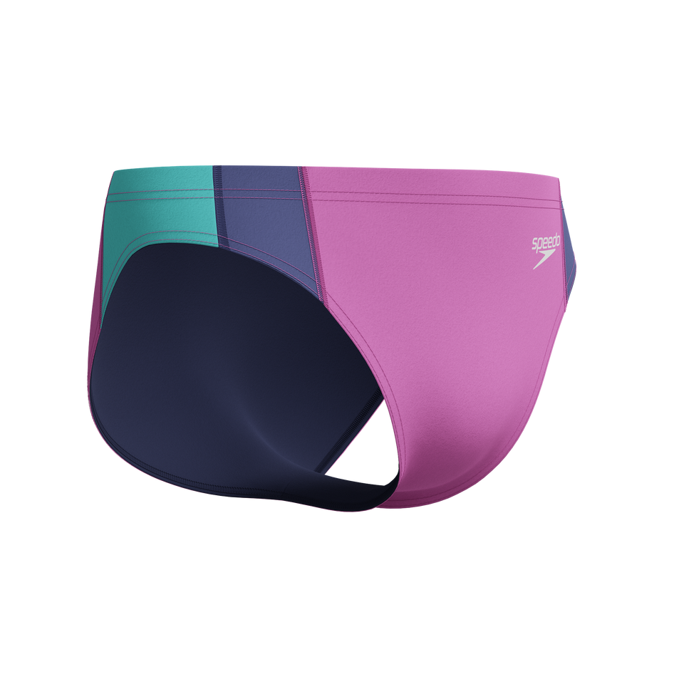 Men's Colorblock Solar Brief Pink/Blue