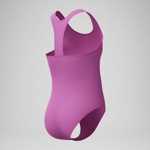 SPEEDO SOLID RACERBACK PURPLE