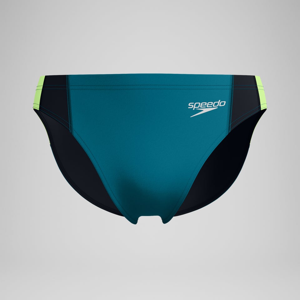 Men's Colorblock Solar Brief Blue/Yellow