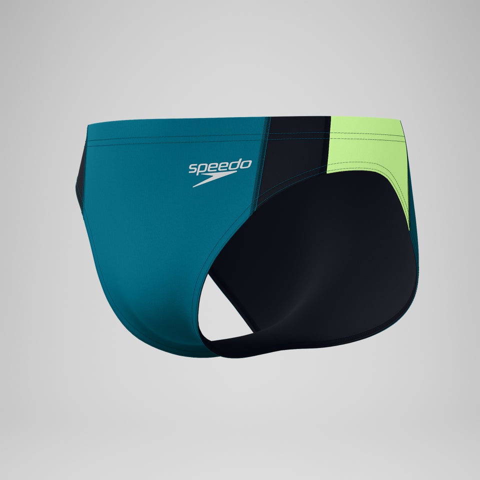 Men's Colorblock Solar Brief Blue/Yellow