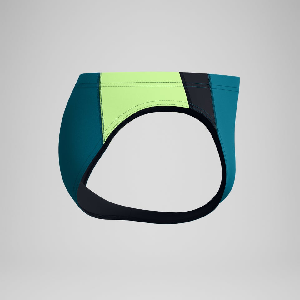 Men's Colorblock Solar Brief Blue/Yellow