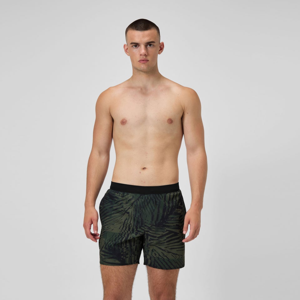 Men's Lookout Printed 16'' Swim Shorts Green