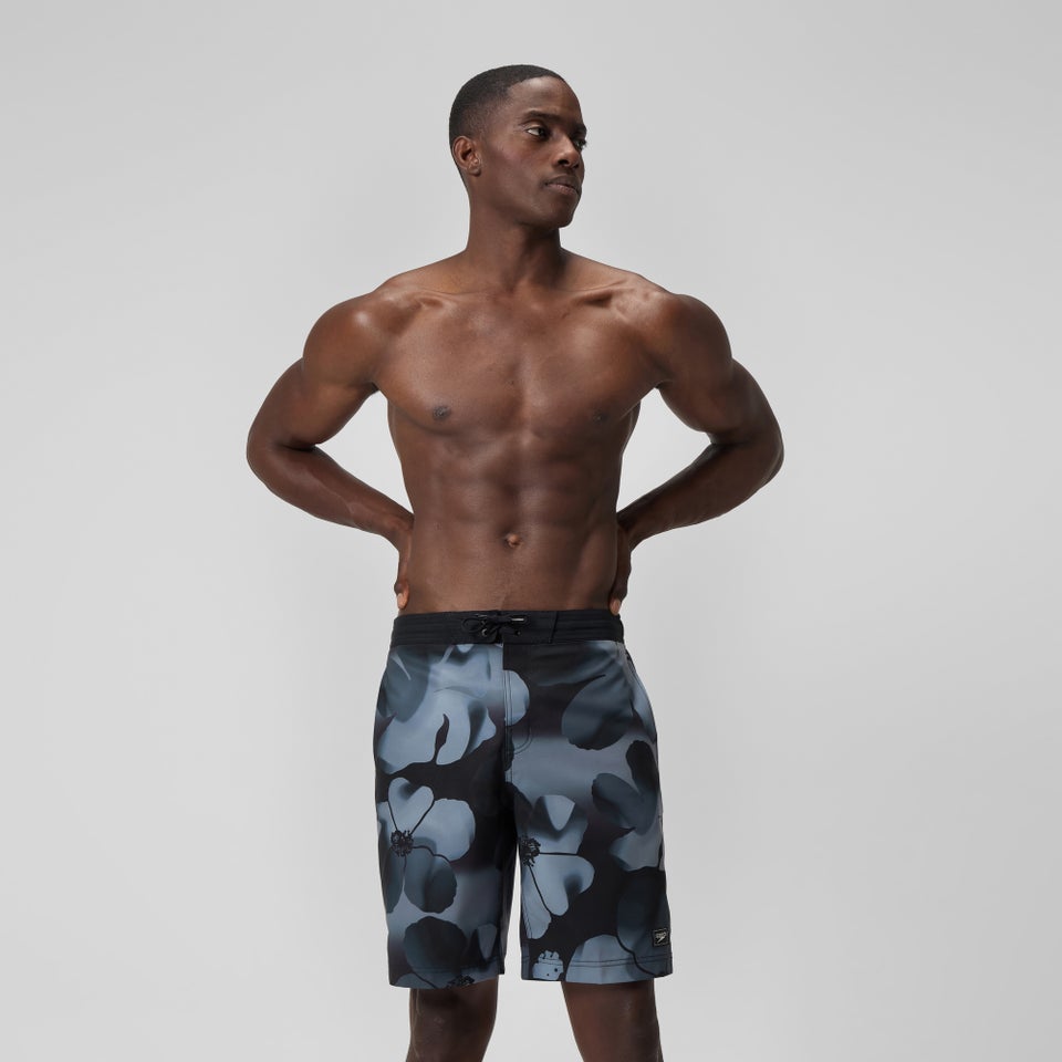Men's Printed 20'' Bondi Swim Shorts Black