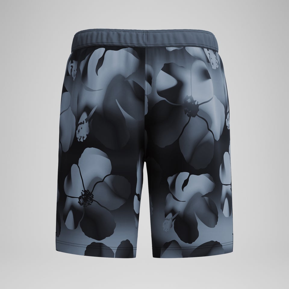 Men's Print Bondi Boardshort 20" Black/Gray