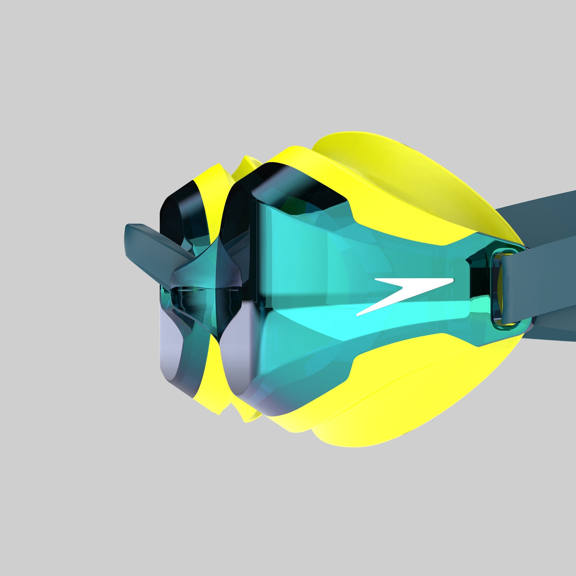 Speed Socket 2.0 Mirror Goggles Blue/ Yellow | Speedo USA