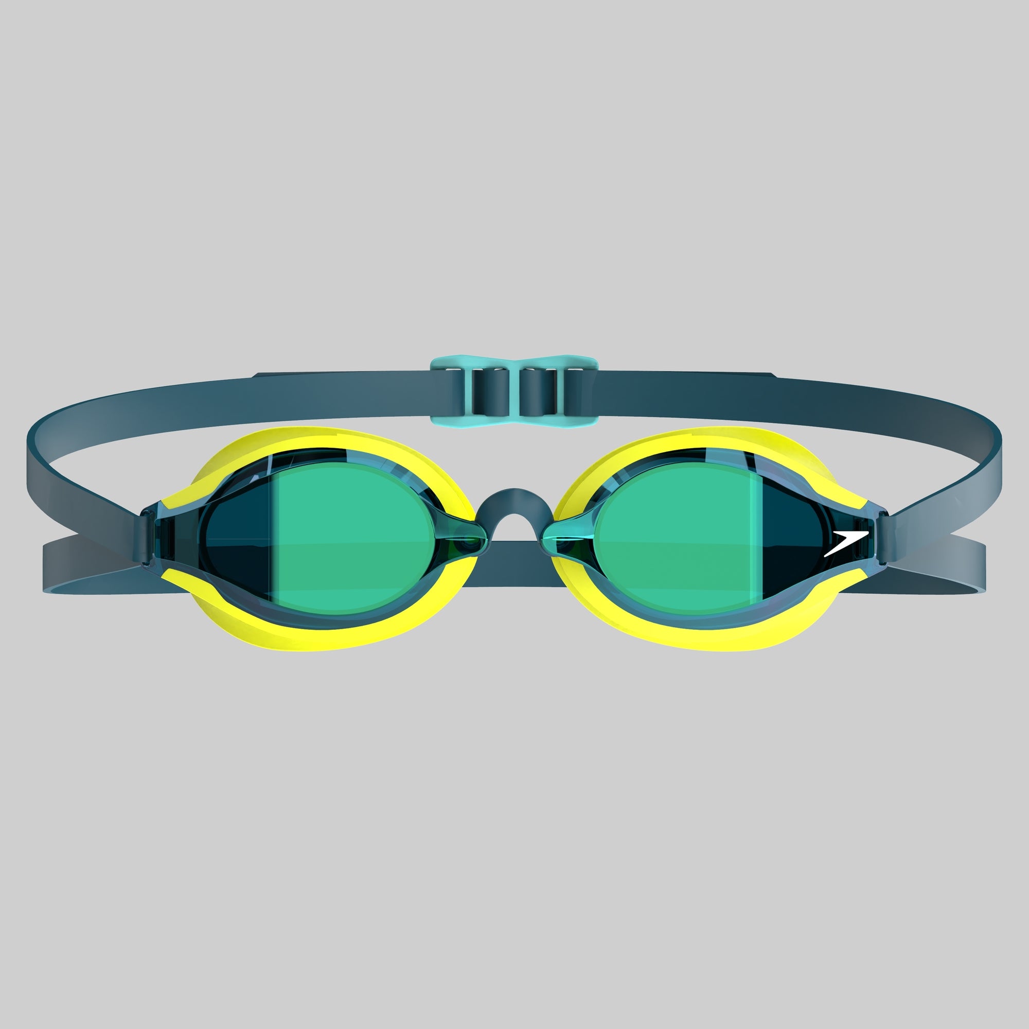 Speed Socket 2.0 Mirror Goggles Blue/ Yellow | Speedo USA