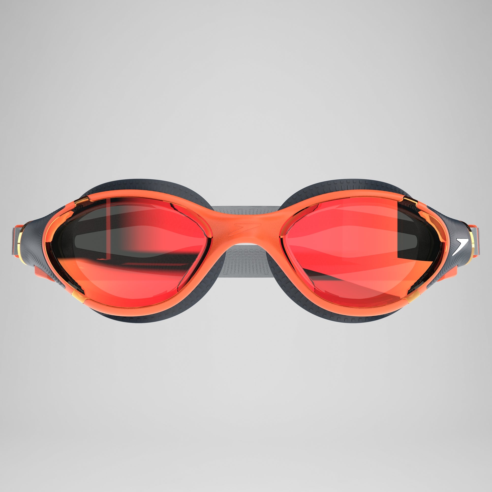 Adult Biofuse 2.0 Mirror Goggles Orange/Gray | Speedo USA