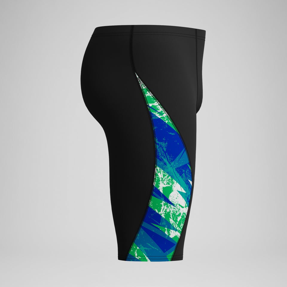 Boys Bolted Splice Jammer Black/Green