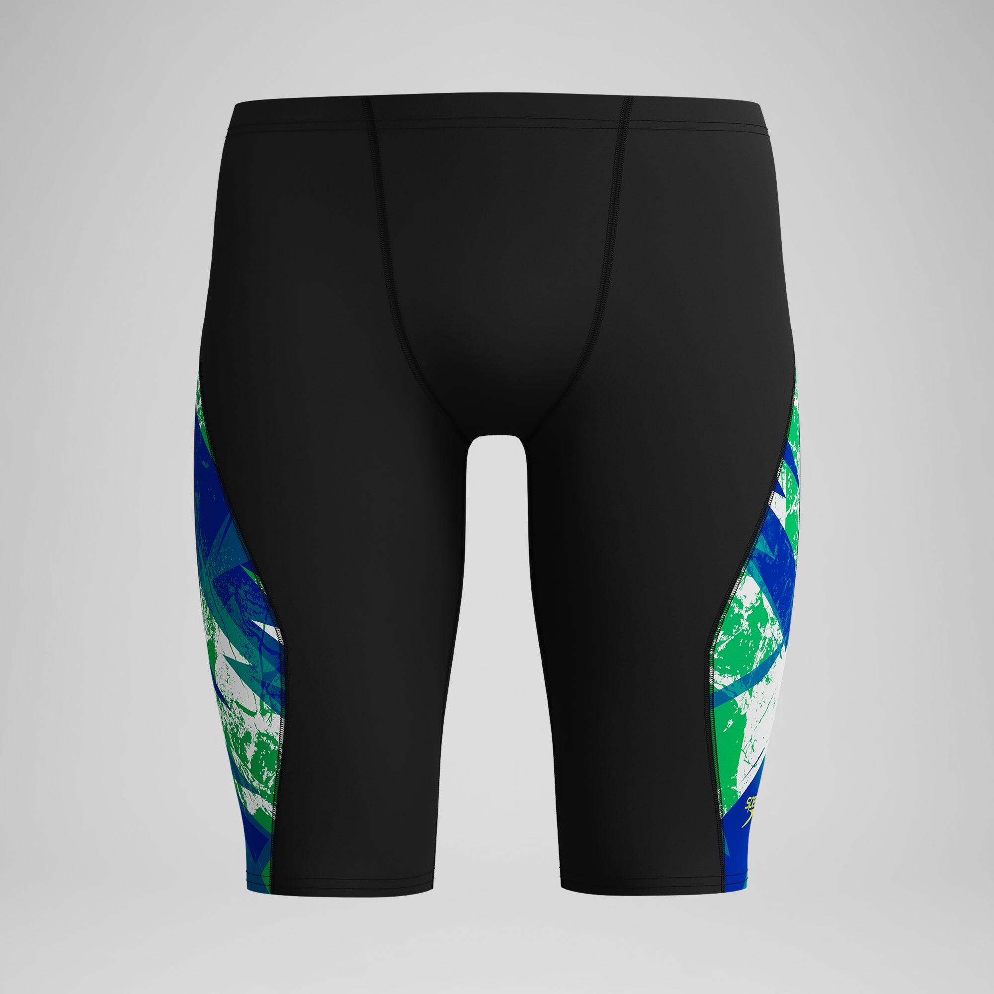 Boys Bolted Splice Jammer Black/Green | Speedo USA