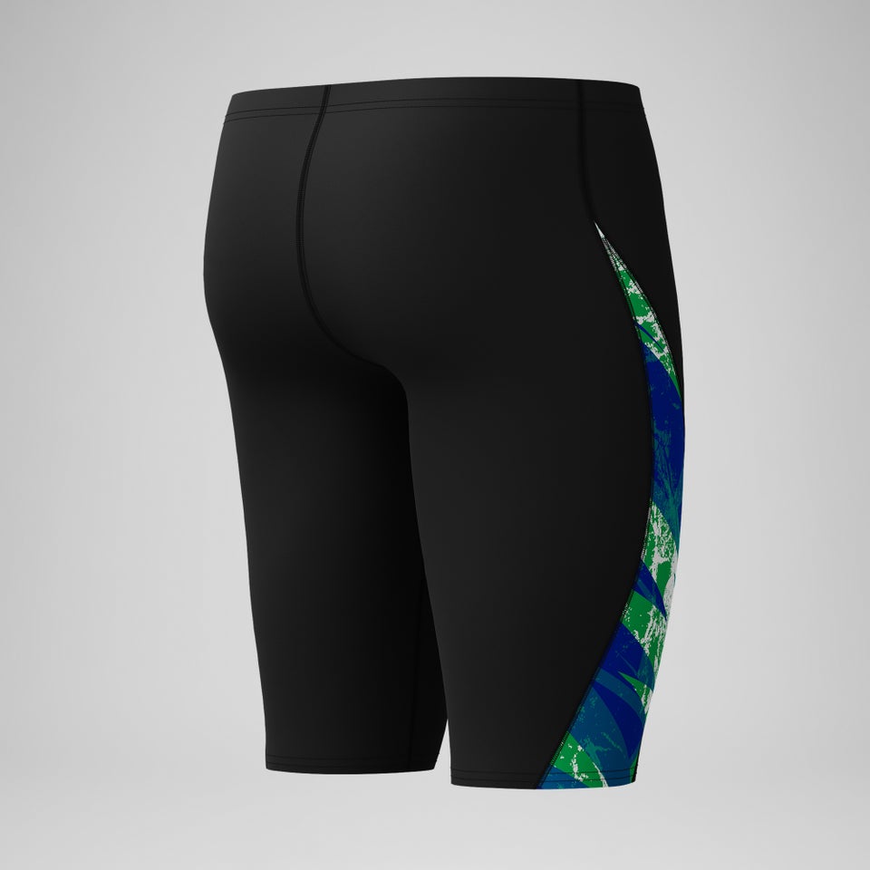 Boys Bolted Splice Jammer Black/Green