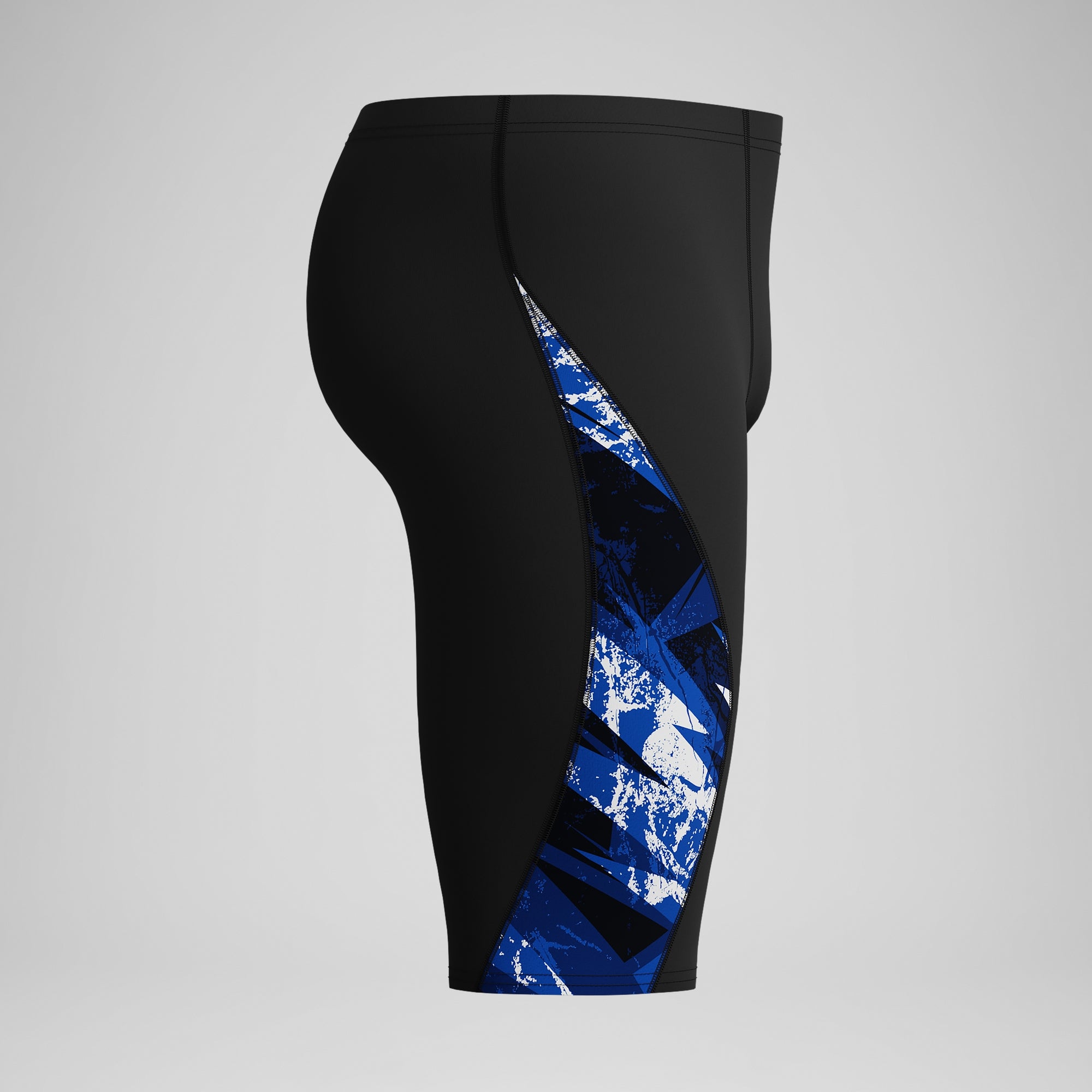 Boys Bolted Splice Jammer Black/Blue | Speedo USA