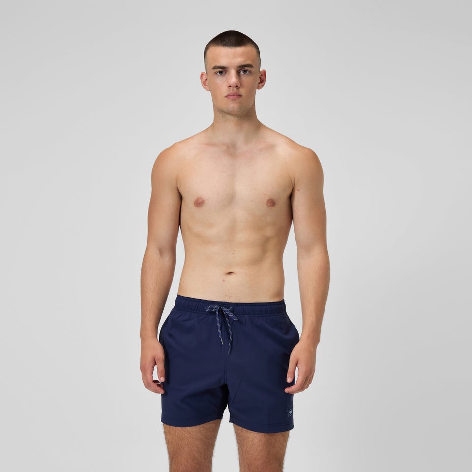 Men's Solid 16'' Redondo Edge Swim Shorts Navy