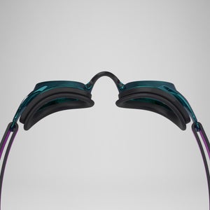 Lunettes de natation Junior Miroir Vanquisher 3.0 Violet/Émeraude