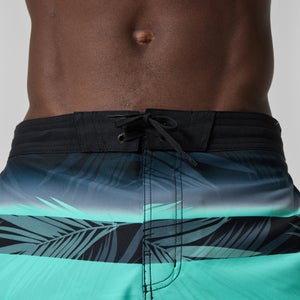 Men's Print Bondi Boardshort 20" Black/Blue