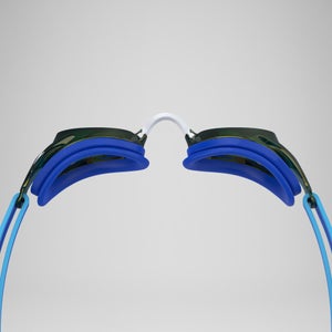 Lunettes de bain Junior Vanquisher 3.0 Miroir bleu/or