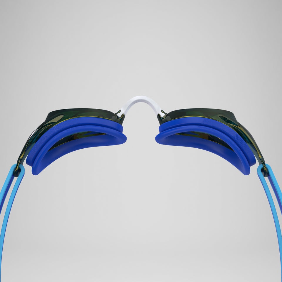 Lunettes de bain Junior Vanquisher 3.0 Miroir bleu/or