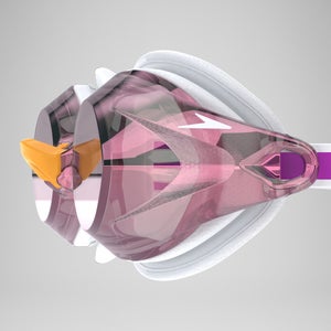 Women's Vanquisher 3.0 Mirror Goggles Purple/Orange