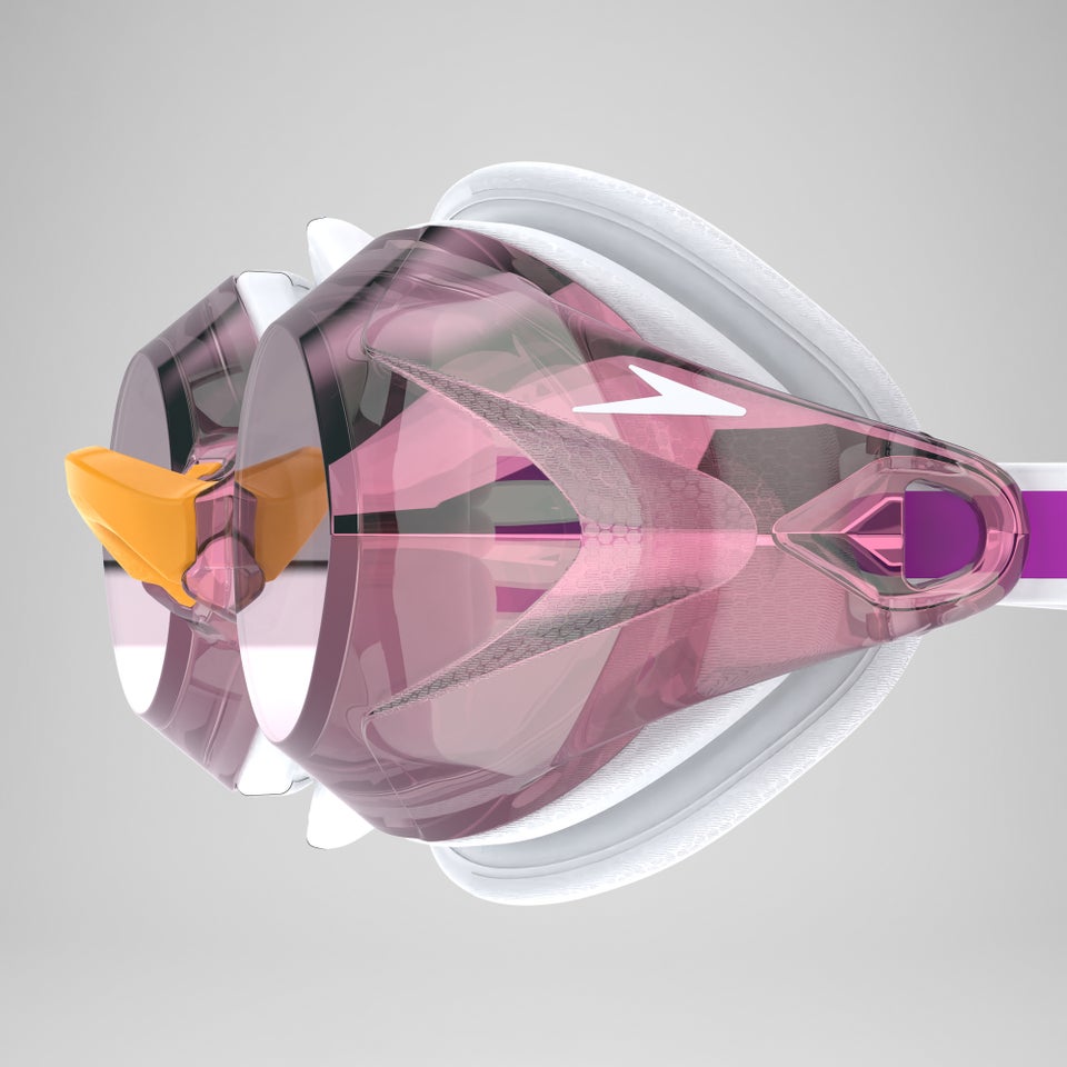 Women's Vanquisher 3.0 Mirror Goggles Purple/Orange