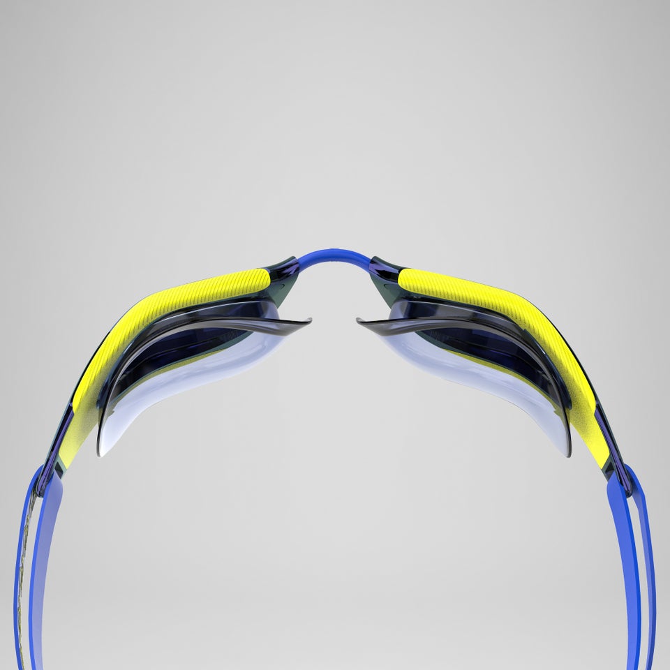 Adult Fastskin Hyper Elite Mirror Goggles Blue/Yellow