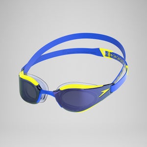 Adult Fastskin Hyper Elite Mirror Goggles Blue/Yellow